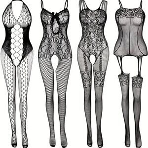 🌈 FREE in a bundle 🌈 NWT Full body stocking fishnet